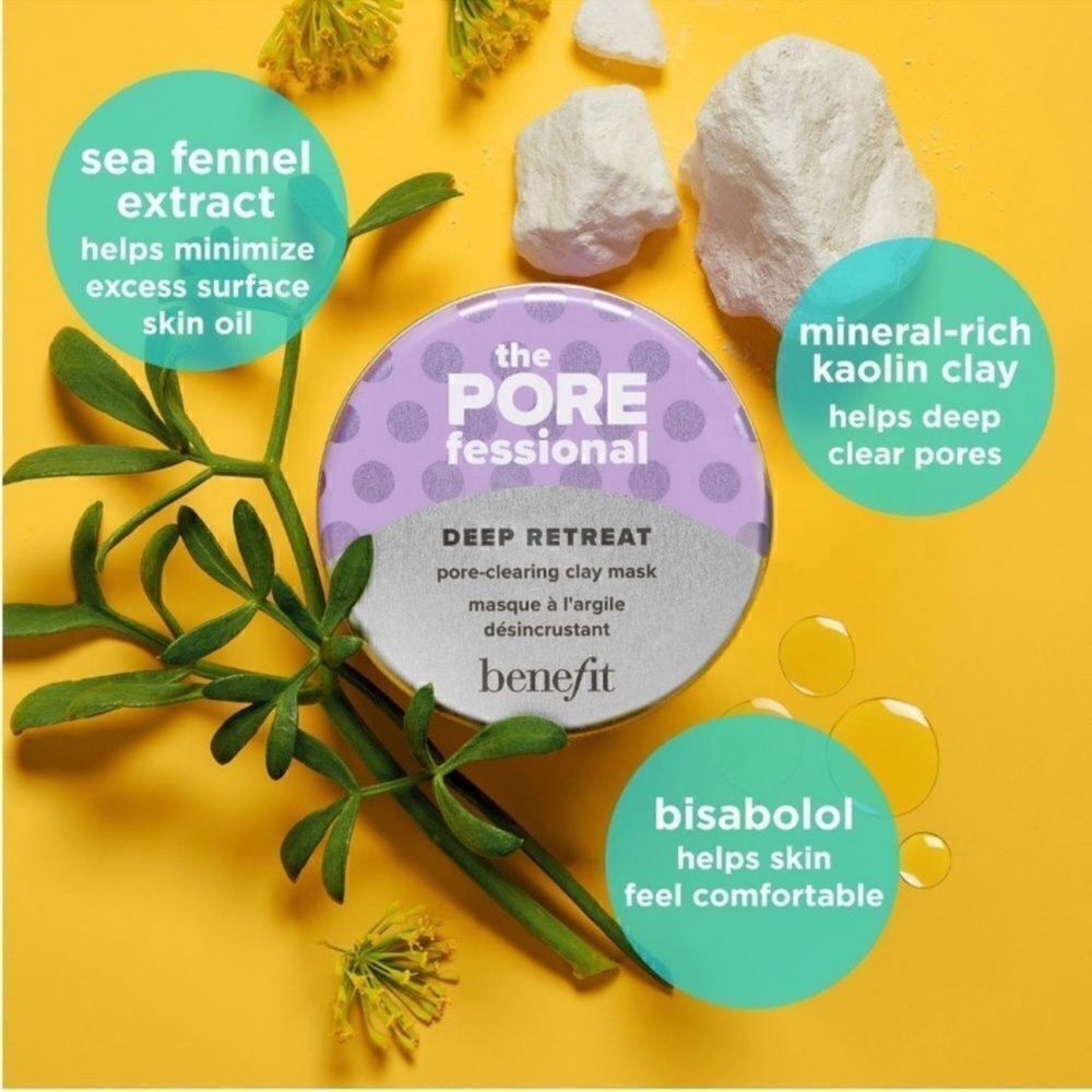 $7🌟 Benefit The POREfessional Deep Retreat Pore-Clearing Clay Mask - Picture 3 of 9